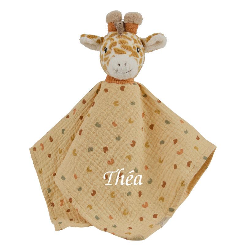  - kaya girafe - maxi plat jaune 30 cm 